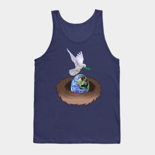 Dove Hatching World Peace Nest Tank Top